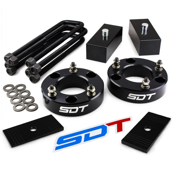 Street Dirt Track-2007-2019 Chevy Silverado 1500 Full Lift Leveling Kit 4WD 2WD with Shims-Lift Kit-Street Dirt Track-2.5" Front + 2" Rear-SDT-LLK-1026