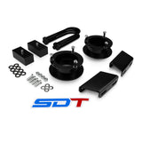 Street Dirt Track-2003-2013 Dodge Ram 2500 with 4" Dana 80 Rear Axle NON-OVERLOAD 4WD Full Lift Leveling Kit + Sway Bar Drop-Lift Kit-Street Dirt Track-3" Front + 2" Rear-SDT-LLK-0706