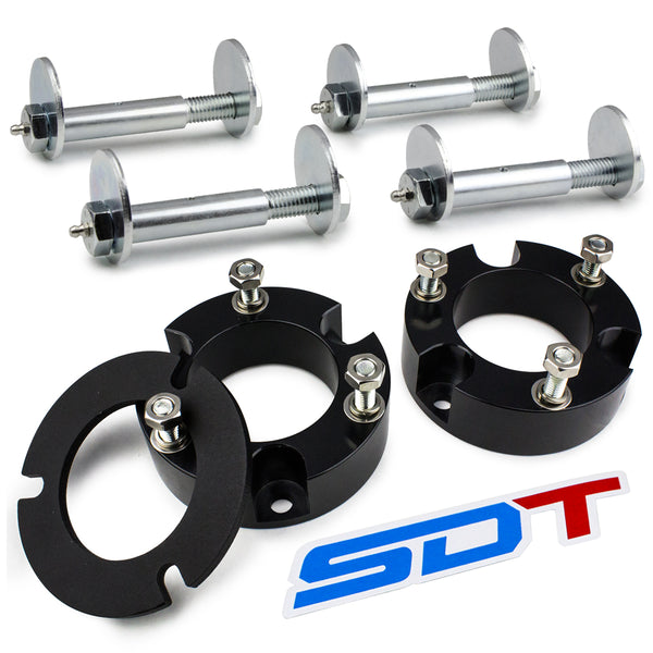 Street Dirt Track-2010-2014 Toyota FJ Cruiser Front Leveling Lift Kit 4WD 2WD includes additional Lean Spacer and Camber Bolt Alignment Kit-Lift Kit-Street Dirt Track-2"-SDT-LLK-1304