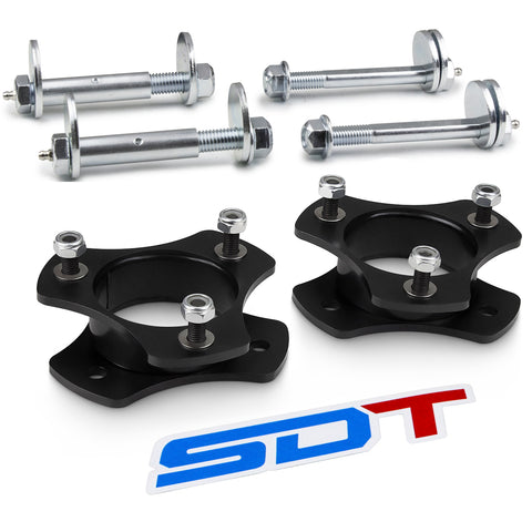 2003-2009 Toyota 4Runner Steel Front Lift Leveling Kit 2WD 4WD with Camber Caster Bolt Alignment Kit