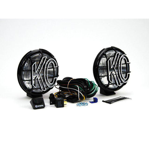 6.5" 500 Series Black Magic Driving Lamp Pair Kit