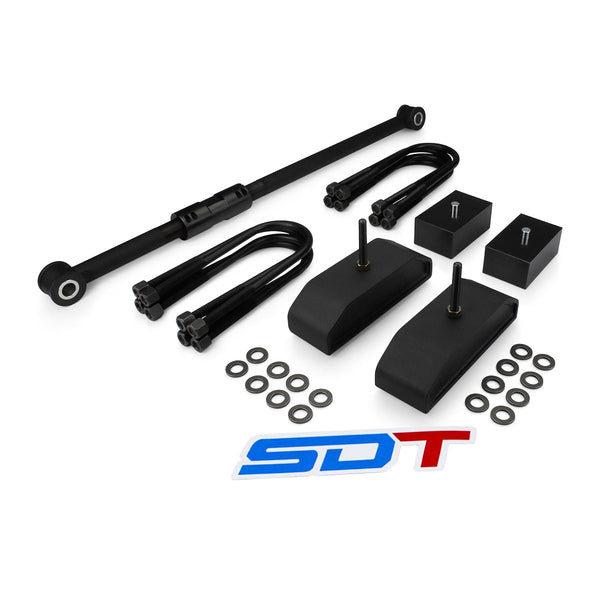 Street Dirt Track-Fits 1999-2004 Ford F350 Super Duty 4WD 4x4 Full Lift Leveling Kit with Adjustable Track Bar-Lift Kit-Street Dirt Track-2" Front + 1" Rear-SDT-LLK-1933
