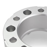 Street Dirt Track-1992-1999 GMC SUBURBAN 1500 4WD - 6x139.7 Hubcentric Wheel Spacer Kit - Set of 4 with lip - Silver-Wheelspacer-Street Dirt Track-