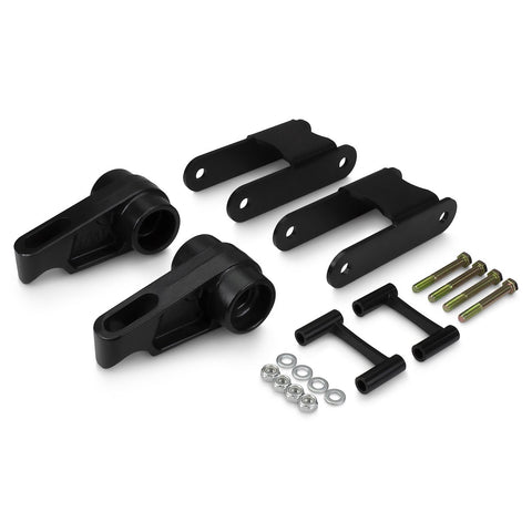 2006-2010 Hummer H3 4WD 3" Front + 2" Rear Lift Kit 4x4 Rear Shock Extenders