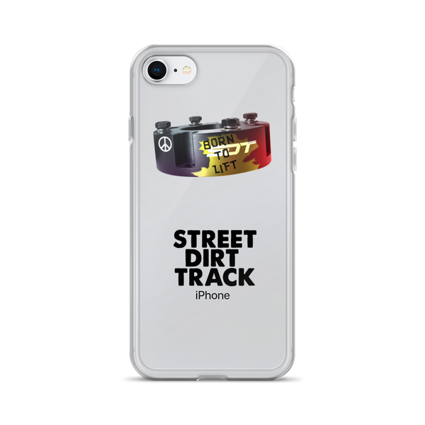 Street Dirt Track-iPhone Case - Street Dirt Track - Born To Lift-Phone Case-SDT Liftstyle-iPhone 7/8-SDT-PHC-0004