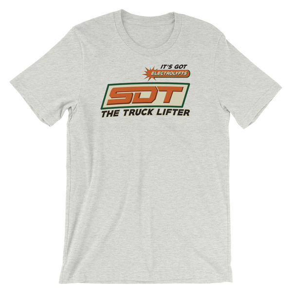 Street Dirt Track-SDT Short-Sleeve Unisex T-Shirt - Electrolyfts-Shirt-SDT Liftstyle-Ash-S-SDT-SHIRT-0001