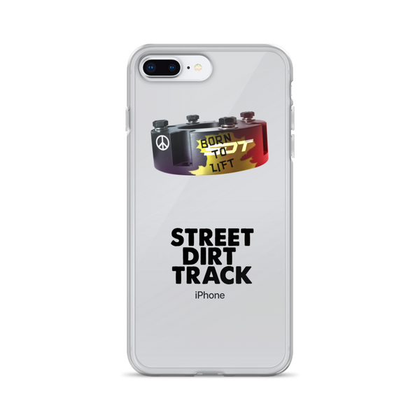 Street Dirt Track-iPhone Case - Street Dirt Track - Born To Lift-Phone Case-SDT Liftstyle-iPhone 7 Plus/8 Plus-SDT-PHC-0003