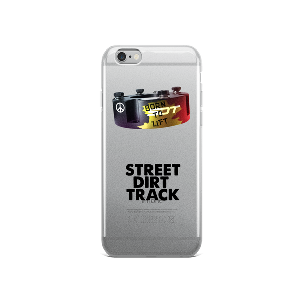 Street Dirt Track-iPhone Case - Street Dirt Track - Born To Lift-Phone Case-SDT Liftstyle-iPhone 6/6s-SDT-PHC-0002