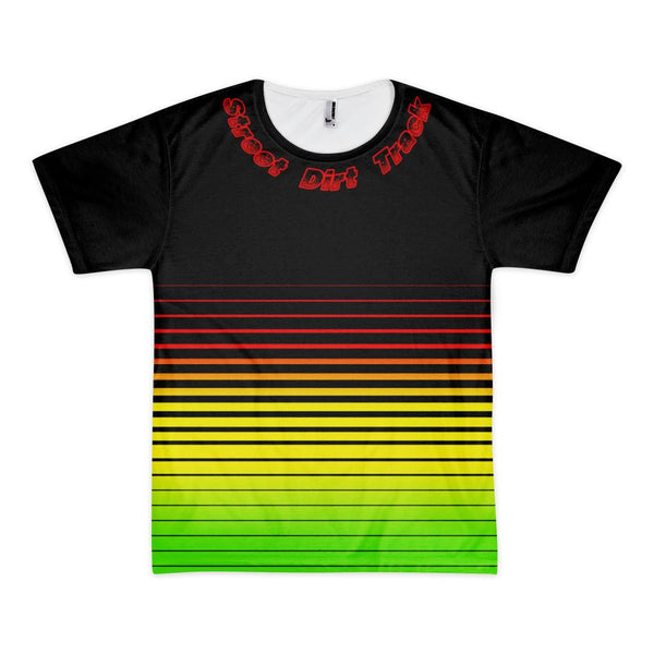 Street Dirt Track-SDT Short sleeve Sublimation T-Shirt (unisex) - Colorful-Shirt-SDT Liftstyle-S-SDT-SHIRT-0050