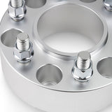Street Dirt Track-2006-2014 LINCOLN MARK LT 2WD/4WD - 6x135 Wheel Spacers Kit - Set of 4 - Silver-Wheelspacer-Street Dirt Track-