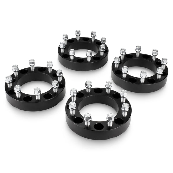 Street Dirt Track-1994-2009 DODGE RAM 2500 2WD/4WD - 8x165.1 Wheel Spacers Kit - Set of 4 with no lip-Wheelspacer-Street Dirt Track-1.5"-SDT-WS-0162