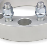 Street Dirt Track-1992-2013 CHEVROLET SUBURBAN 2500 2WD/4WD - 8x165.1 Wheel Spacers Kit - Set of 4 - Silver-Wheelspacer-Street Dirt Track-