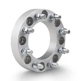 Street Dirt Track-2005-2022 Ford F-350 8x170 124.9mm Wheel Spacer - Set of 2 - Silver-Wheel Spacer-Street Dirt Track-